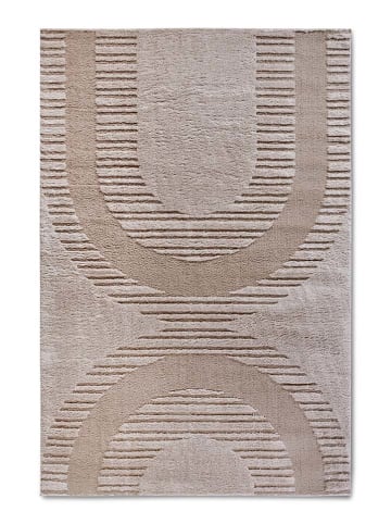 Elle Decoration Hoogpolig tapijt ''Bartoux'' beige