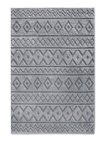 Elle Decoration Hochflor-Teppich ''Itinerance'' in Grau