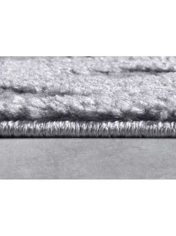 Elle Decoration Hochflor-Teppich ''Itinerance'' in Grau