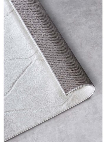 Elle Decoration Hoogpolig tapijt ''Perroodin'' crème