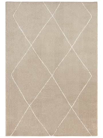 Elle Decoration Laagpolig tapijt "Massy" beige/crème