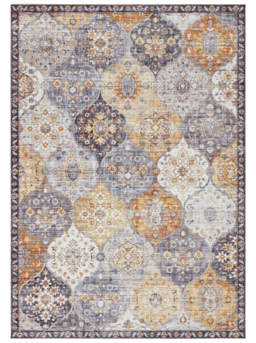 Elle Decoration Kurzflor-Teppich "Kashmir Ghom" in Honiggelb