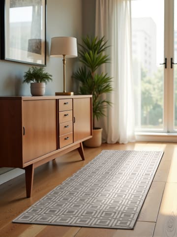 Elle Decoration Kurzflor-Teppich "Perles" in Beige