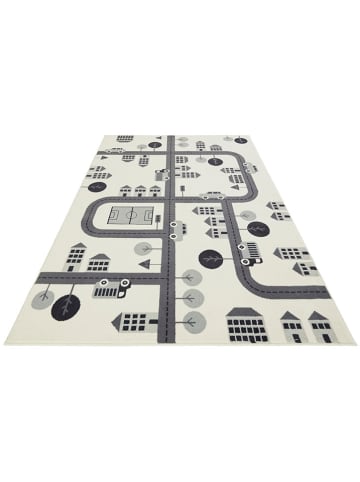 Hanse Home Kurzflor-Teppich in Creme/ Grau