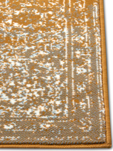 Hanse Home Laagpolig tapijt "Méridional" mosterdgeel
