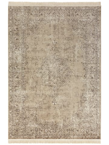 Hanse Home Webteppich "Oriental Vintage Medaillon - Samt" in Oliv