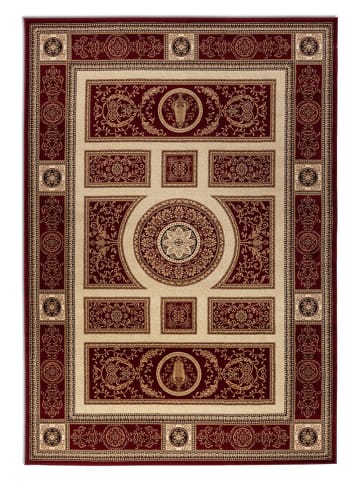 Nouristan Laagpolig tapijt ''Nouristan'' rood/beige