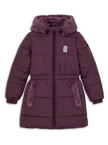 LEGO Doorgestikte mantel "Jayla" paars