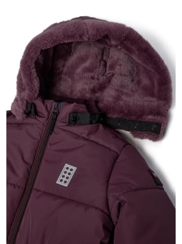 LEGO Doorgestikte mantel "Jayla" paars