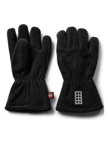 LEGO Rękawiczki polarowe "Wazun" w kolorze czarnym