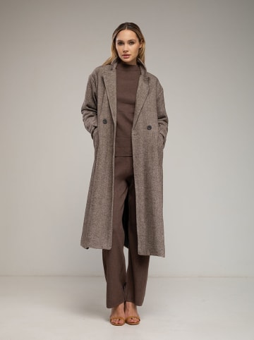 Tantra Płaszcz przejściowy w kolorze jasnobrązowym