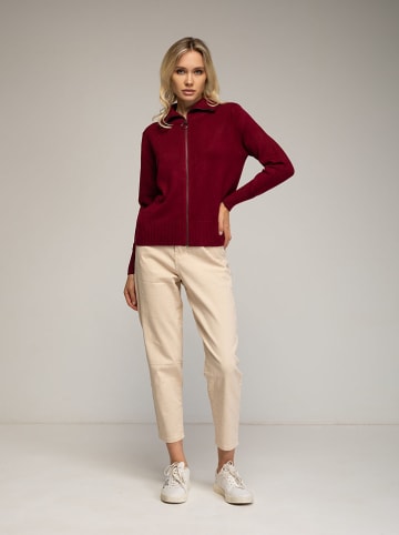 Tantra Cardigan in Bordeaux