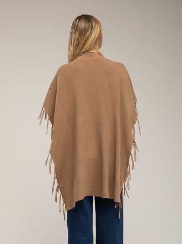 Tantra Poncho lichtbruin