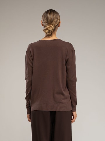 Tantra Sweter w kolorze brązowym