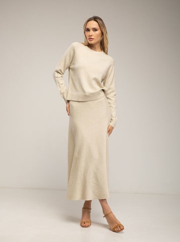 Tantra Spódnica w kolorze beżowym