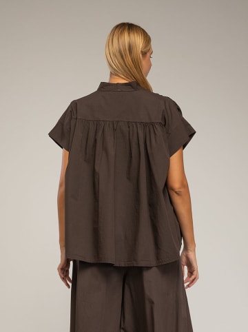 Tantra Bluzka w kolorze brązowym