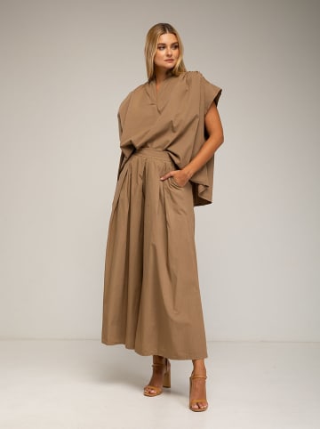 Tantra Bluse in Hellbraun