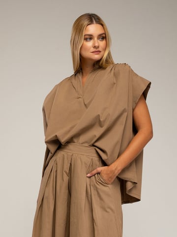 Tantra Blouse lichtbruin