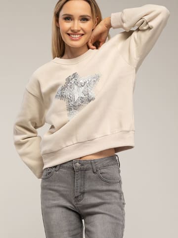 Tantra Bluza w kolorze kremowym