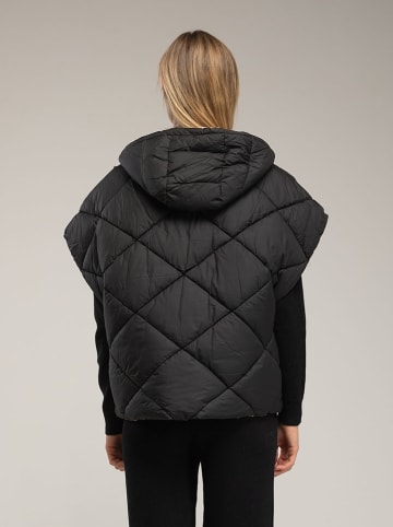 Tantra Dwustronna kurtka pikowana w kolorze czarno-beżowym