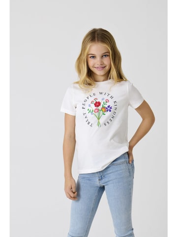 KIDS ONLY Shirt "Emma" in Weiß/ Bunt