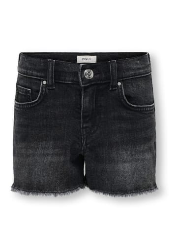 KIDS ONLY Jeans-Shorts "Robyn" in Schwarz