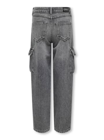 KIDS ONLY Cargospijkerbroek - tapered fit - grijs