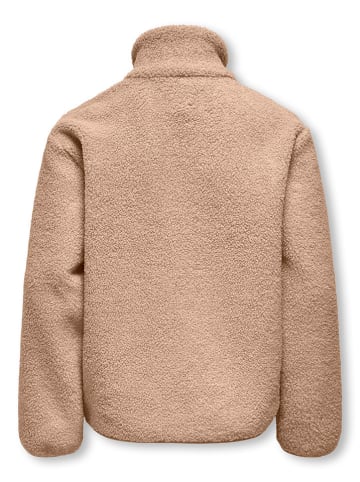 KIDS ONLY Teddy-Jacke "Eva" in Hellbraun