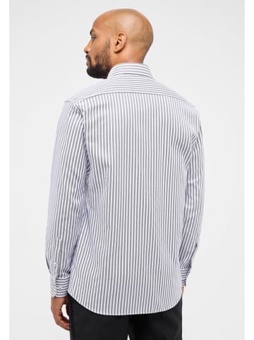 Eterna Koszula - Modern fit - w kolorze biało-szarym