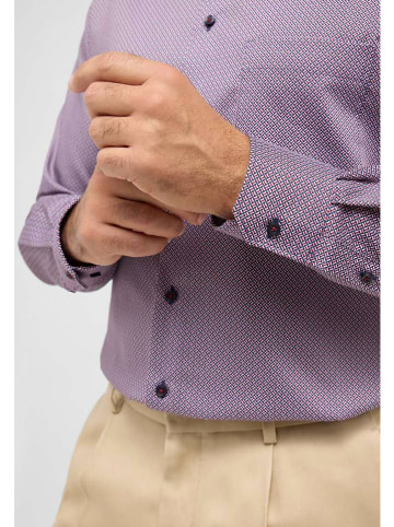 Eterna Koszula - Modern fit - w kolorze bordowo-niebieskim