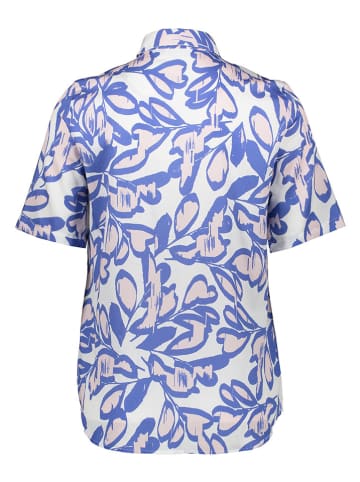 Eterna Hemd - Regular fit - in Weiß/ Blau