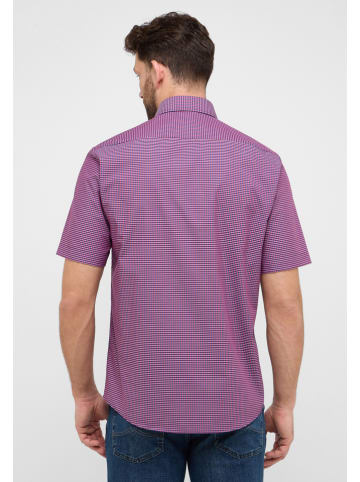 Eterna Blouse - comfort fit - rood/blauw