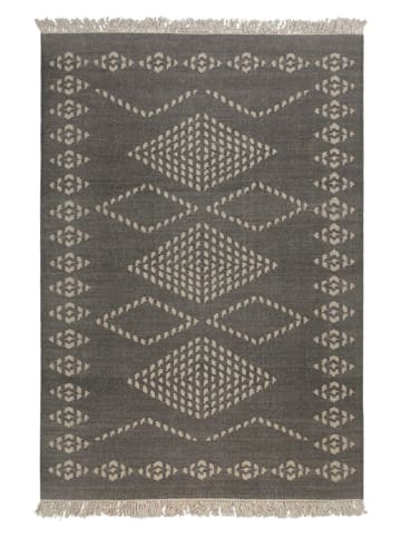 Green Looop Woll-Teppich "Belmont" in Grau