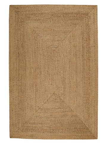 Green Looop Jute tapijt "Loop Collins" lichtbruin