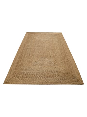 Green Looop Jute tapijt "Loop Collins" lichtbruin