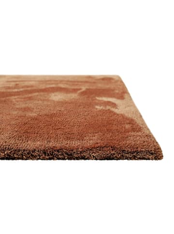 Homie Living Hoogpolig tapijt "Sienna" lichtbruin/oranje