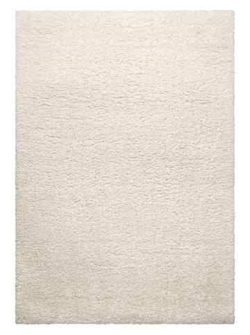 Homie Living Hochflor-Teppich "Parma" in Creme