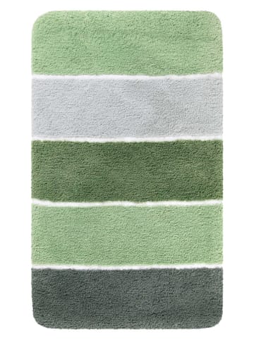 Homie Living Dywanik łazienkowy "Rio Marina" w kolorze zielono-szarym