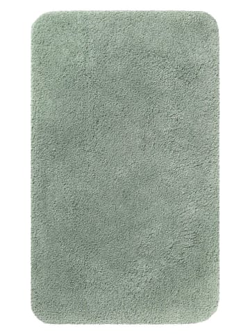 Homie Living Dywanik łazienkowy "Porto Azzurro" w kolorze zielonym
