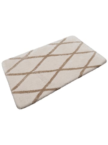 Homie Living Hochflor-Badvorleger "San Bosa" in Beige/ Taupe