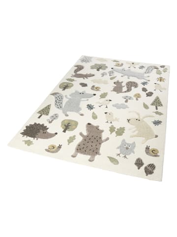 Sigikid Kurzflor-Teppich "Forest" in Creme/ Bunt