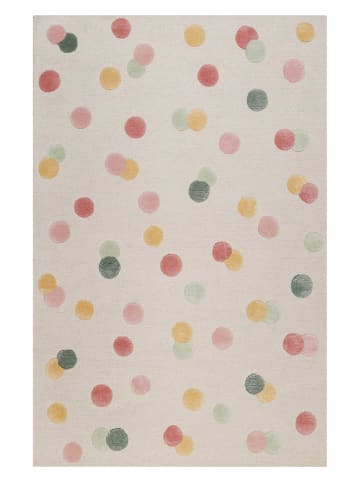 Smart Kids Woll-Teppich "Dana" in Creme/ Bunt