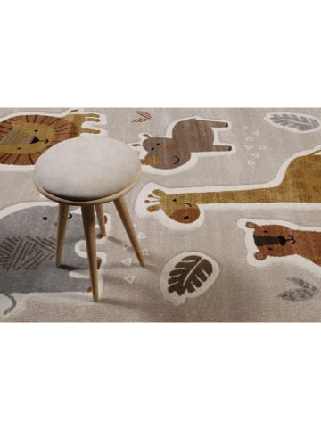 Smart Kids Laagpolig tapijt "Nala & Friends" beige/lichtbruin