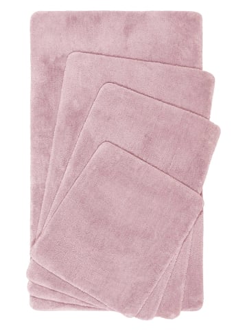 Wecon Home Dywanik łazienkowy "Joris" w kolorze jasnoróżowym