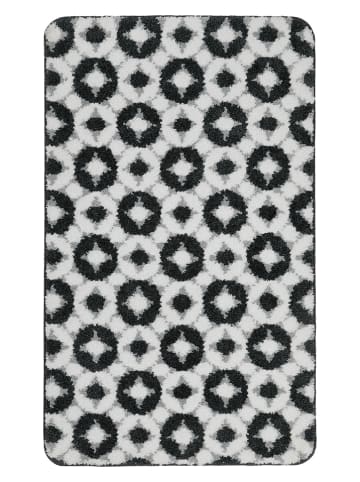 Wecon Home Badvorleger "J&J" in Schwarz/ Weiß