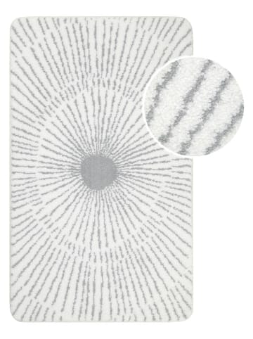 Wecon Home Badvorleger "Basics Jasbeer" in Weiß/ Grau