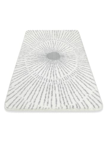 Wecon Home Badmat "Basics Jasbeer" wit/grijs