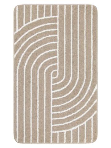 Wecon Home Dywanik łazienkowy "Basics Hilda" w kolorze beżowym