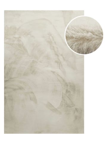 Wecon Home Hoogpolig tapijt "Basics Anna" crème/beige
