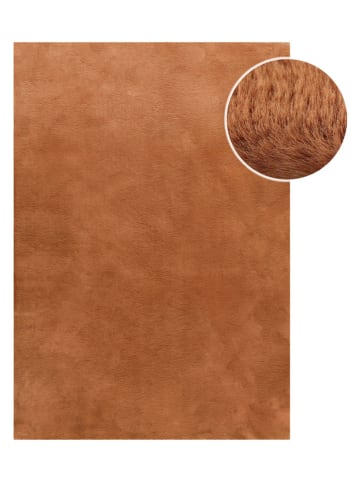 Wecon Home Hoogpolig tapijt "Basics Anna" oranje